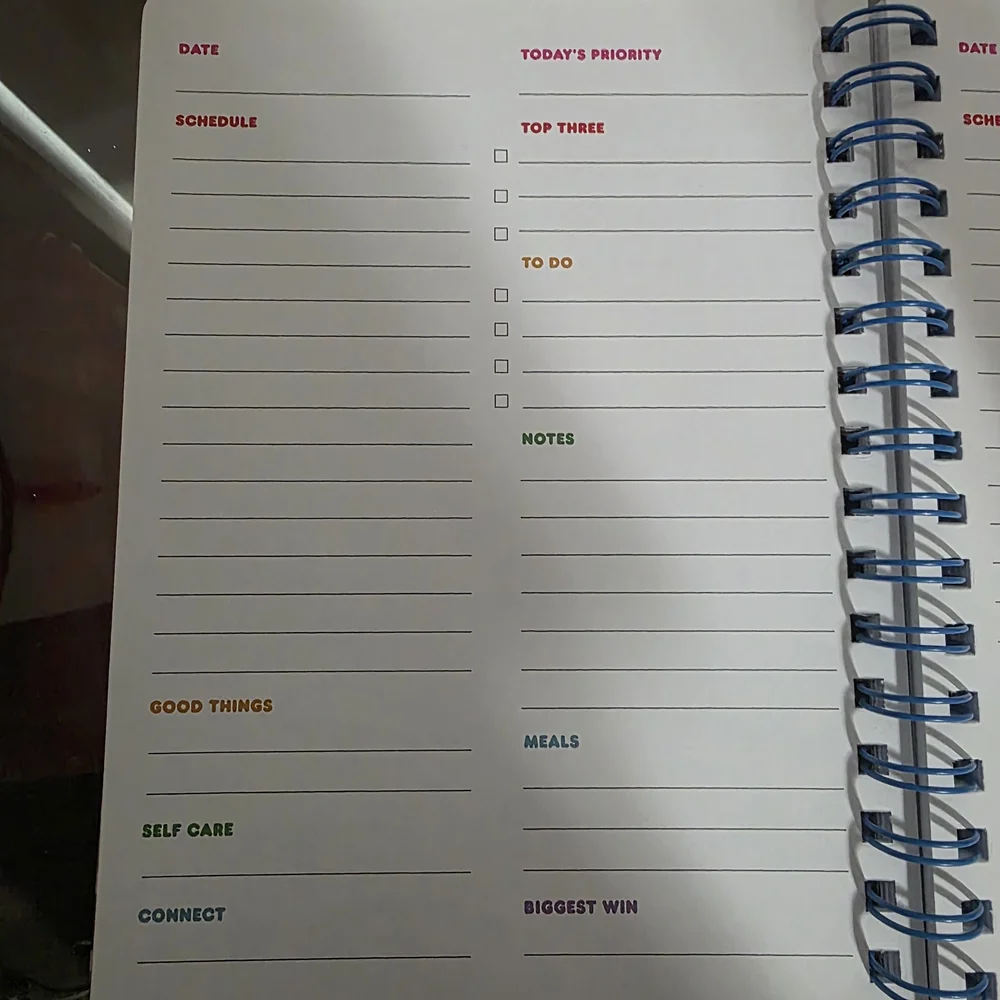 Pipsticks 90s Retro Day planner